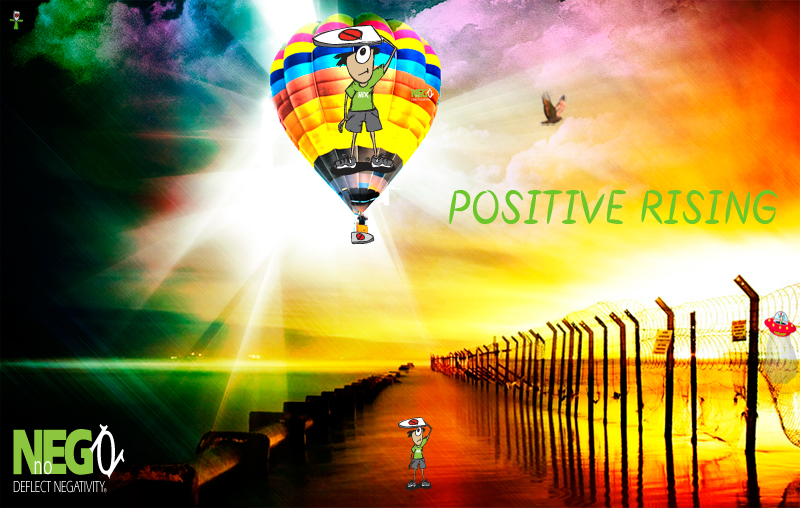 Positive Hot Air Balloon